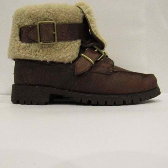 Ralph Lauren Shoes - Ralph Lauren Size 7.5 Brown Boots Shoes For Women
